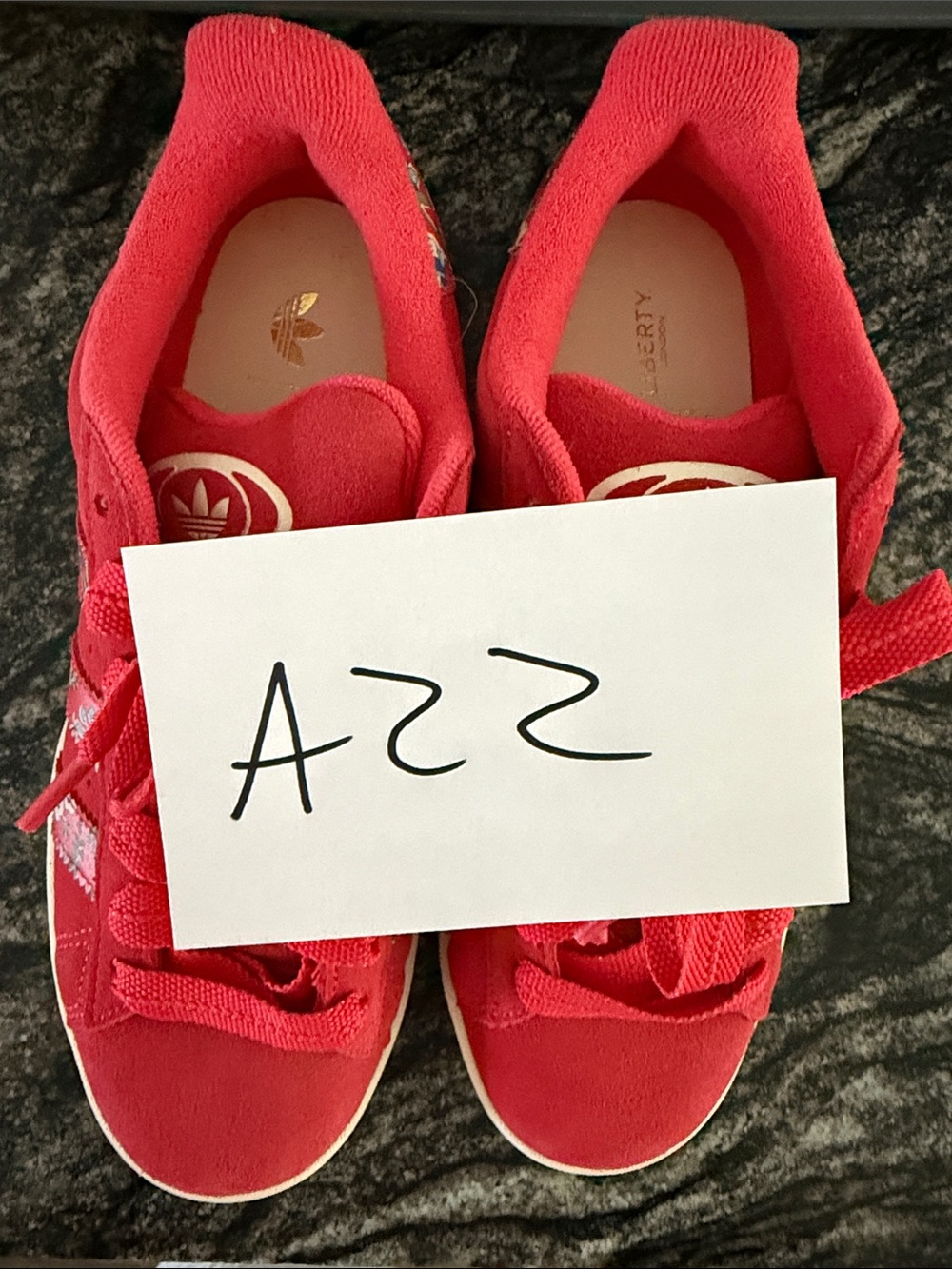 Adidas CAMPUS 00S X LIBERTY LONDON SHOES NWOT - Picture 9 of 9